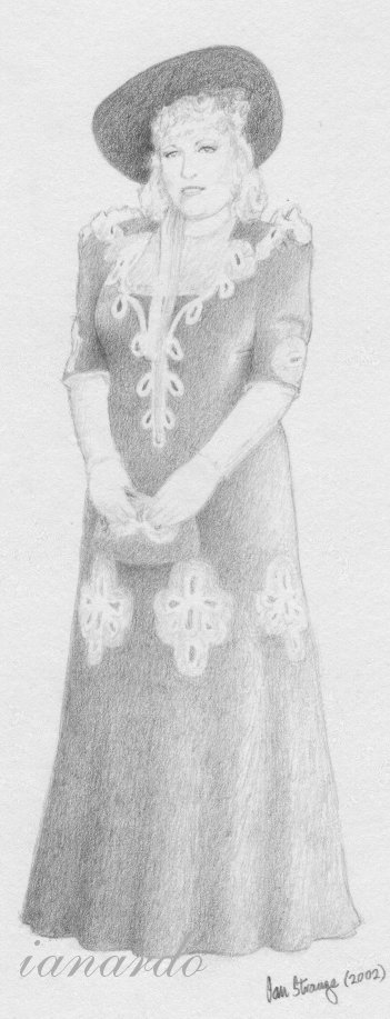 Mae West's portrait